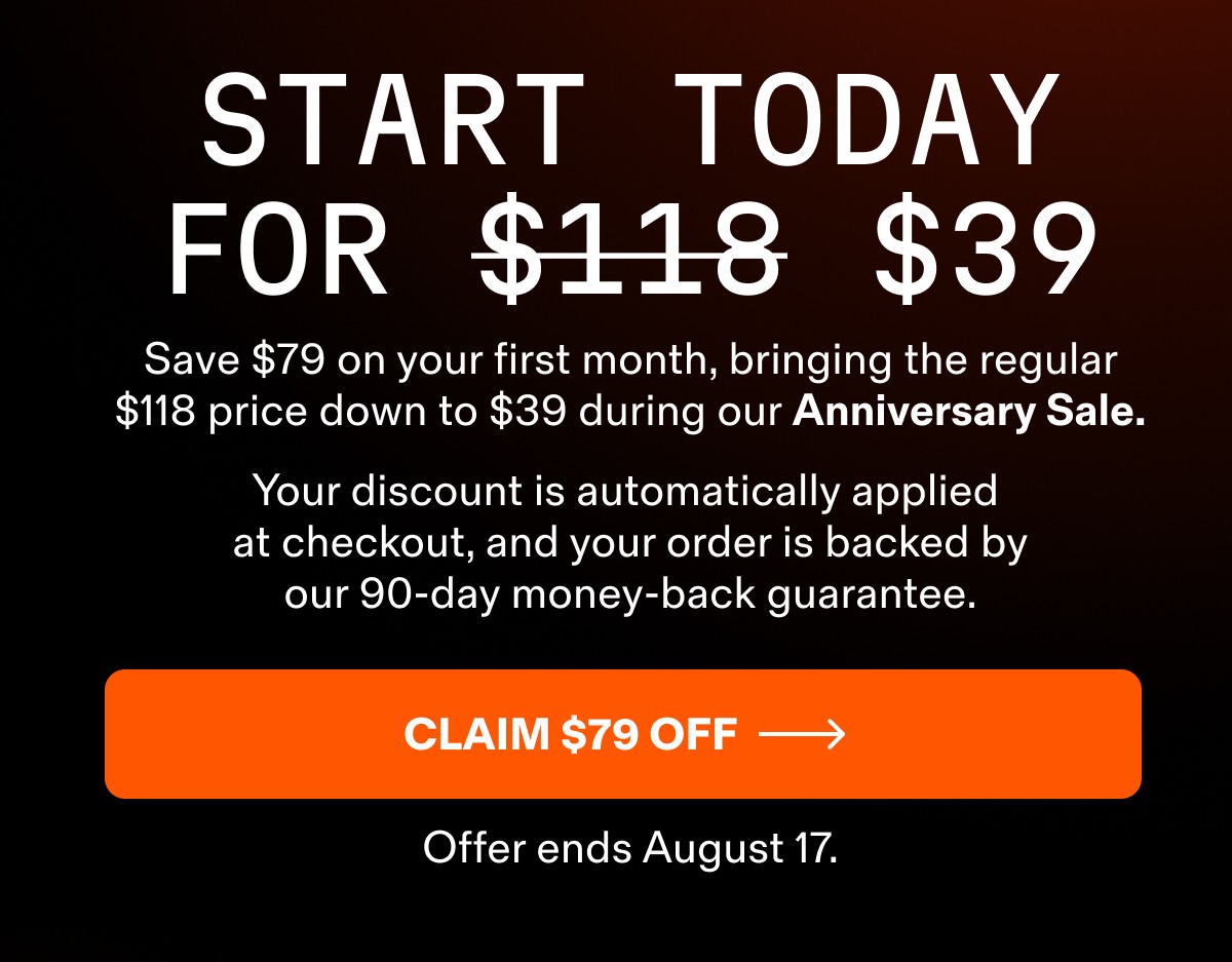 CLAIM $79 OFF