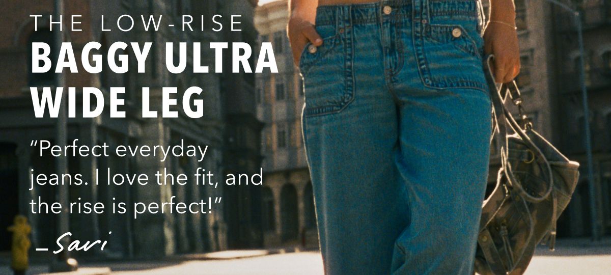 The Low-Rise Baggy Ultra Wide Leg | 