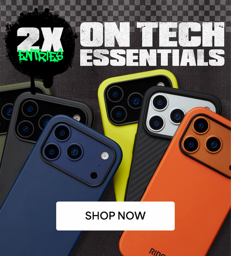 2x Entries on Tech Essentials | Shop Now