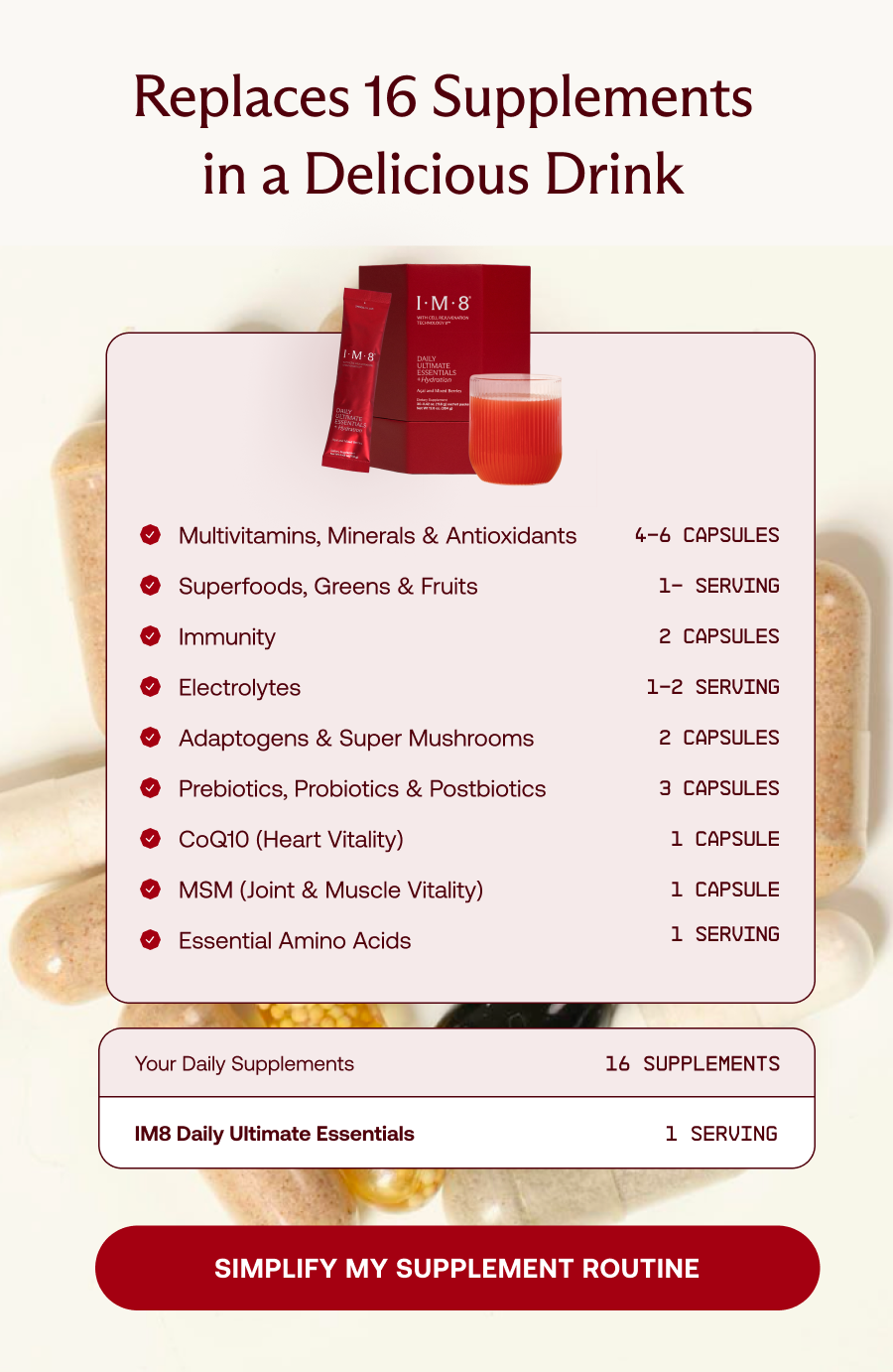 Supplement Routine