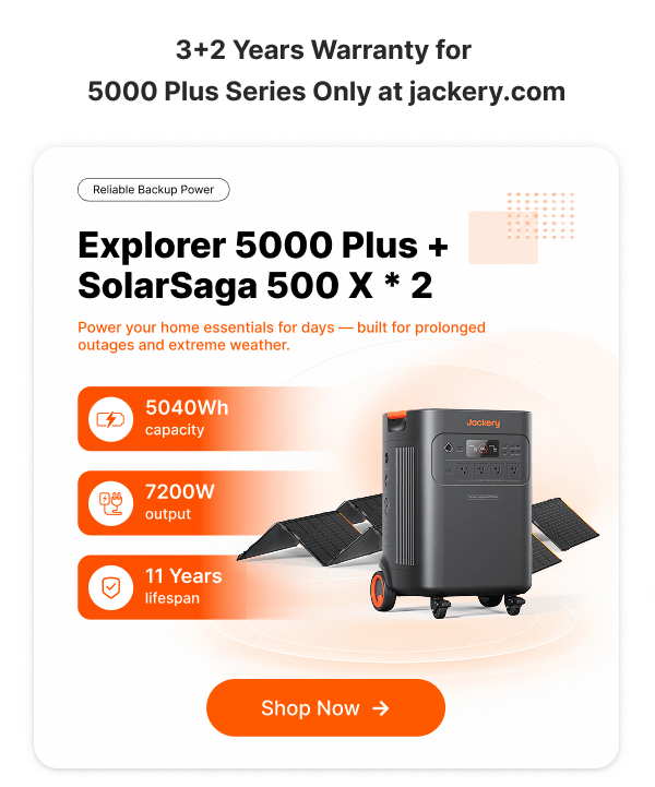 Explorer 5000 Plus +SolarSaga 500 X * 2