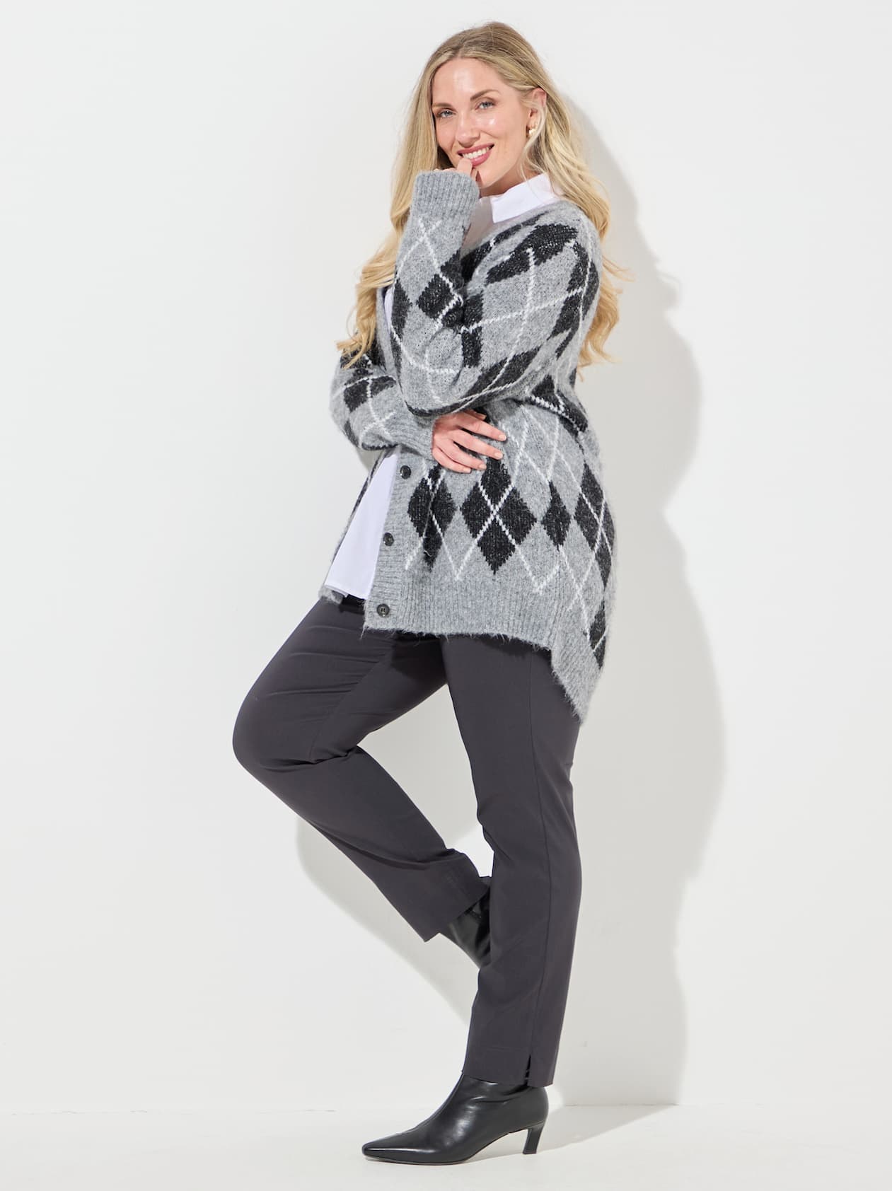 Argyle Cardigan