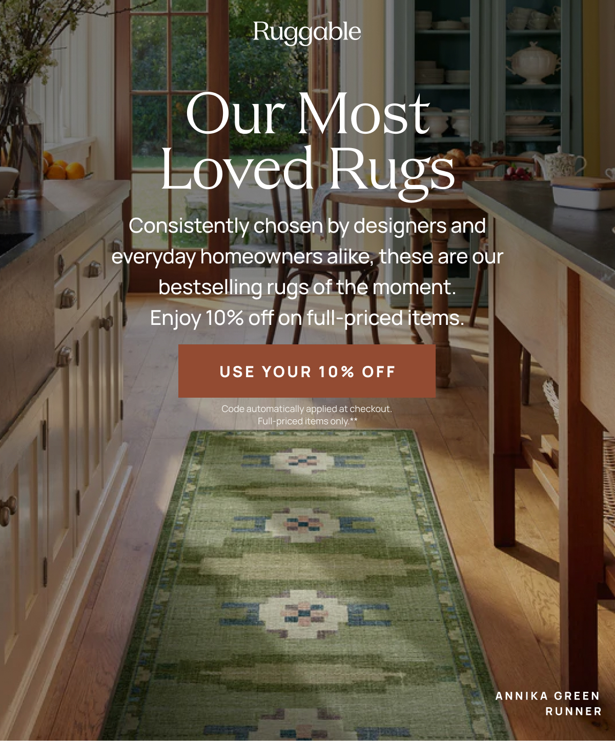 Our Most Loved Rugs | Use Your 10% OFF 