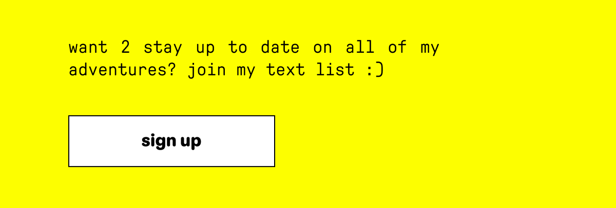 sign up for sms!