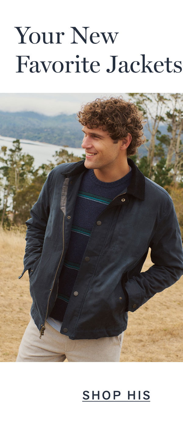 Your new favorite jackets