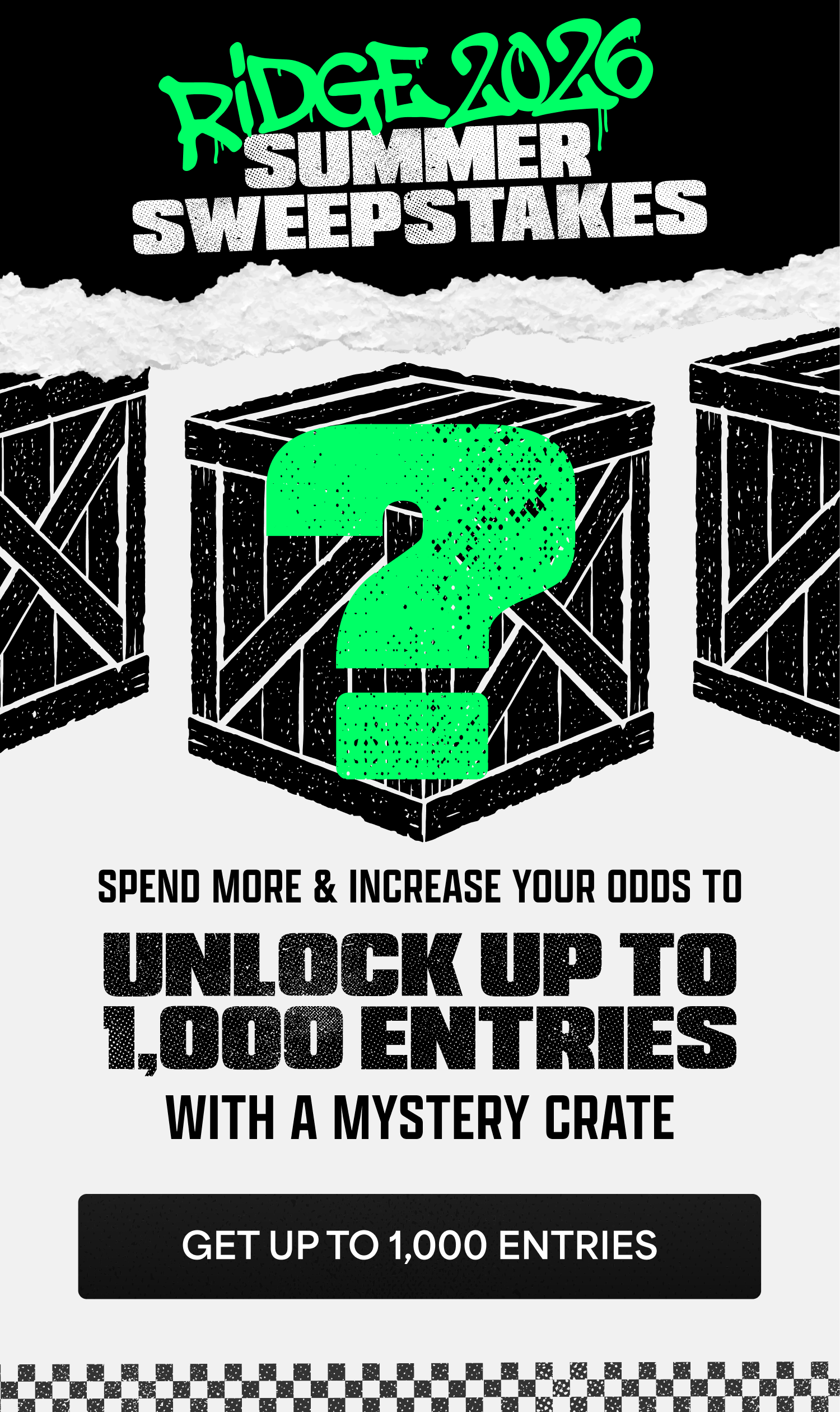 Unlock Up to 1,000 Entries with a Mystery Crate