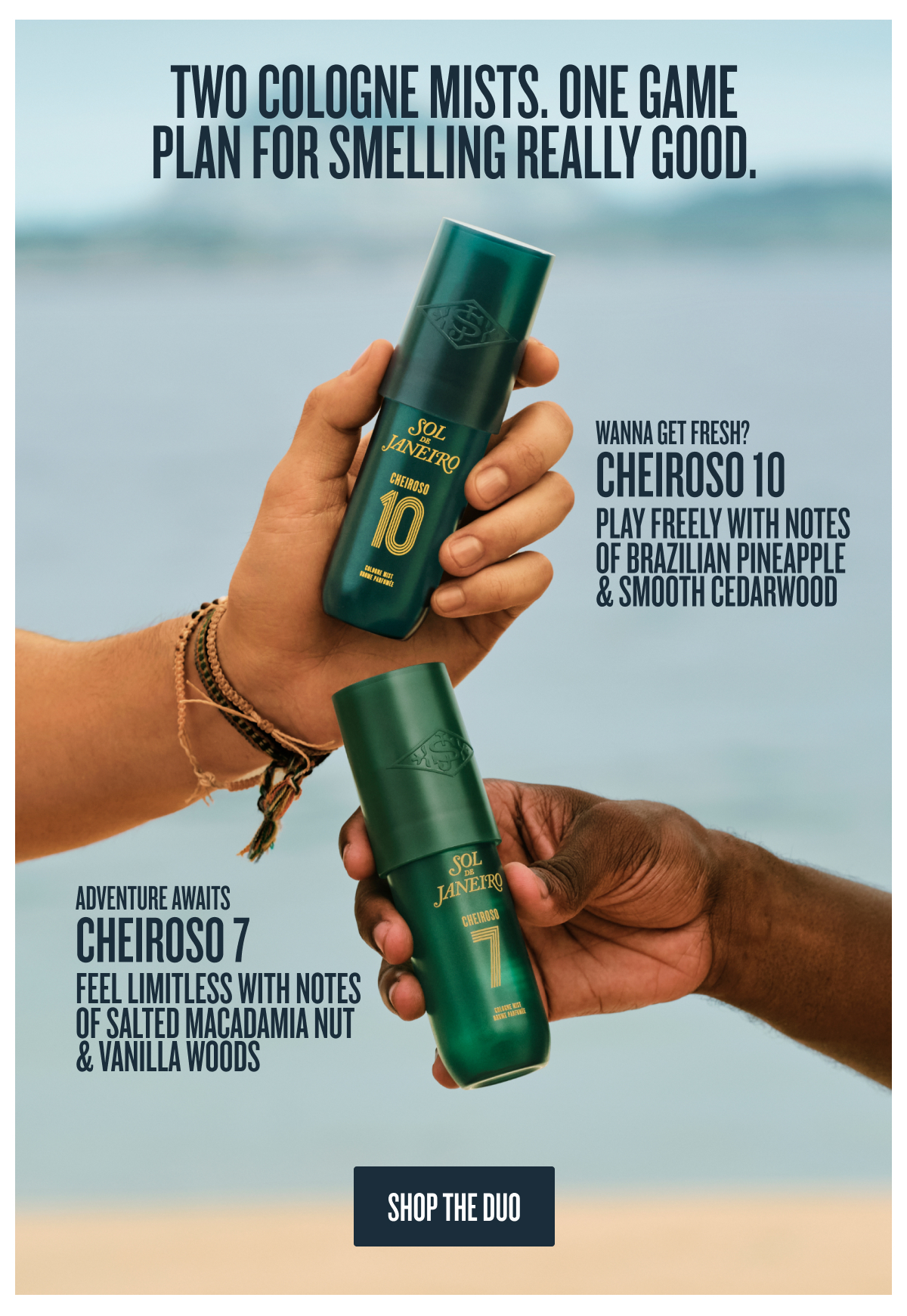 Two Cologne Mists. One game for smelling really good. - SHOP THE DUO