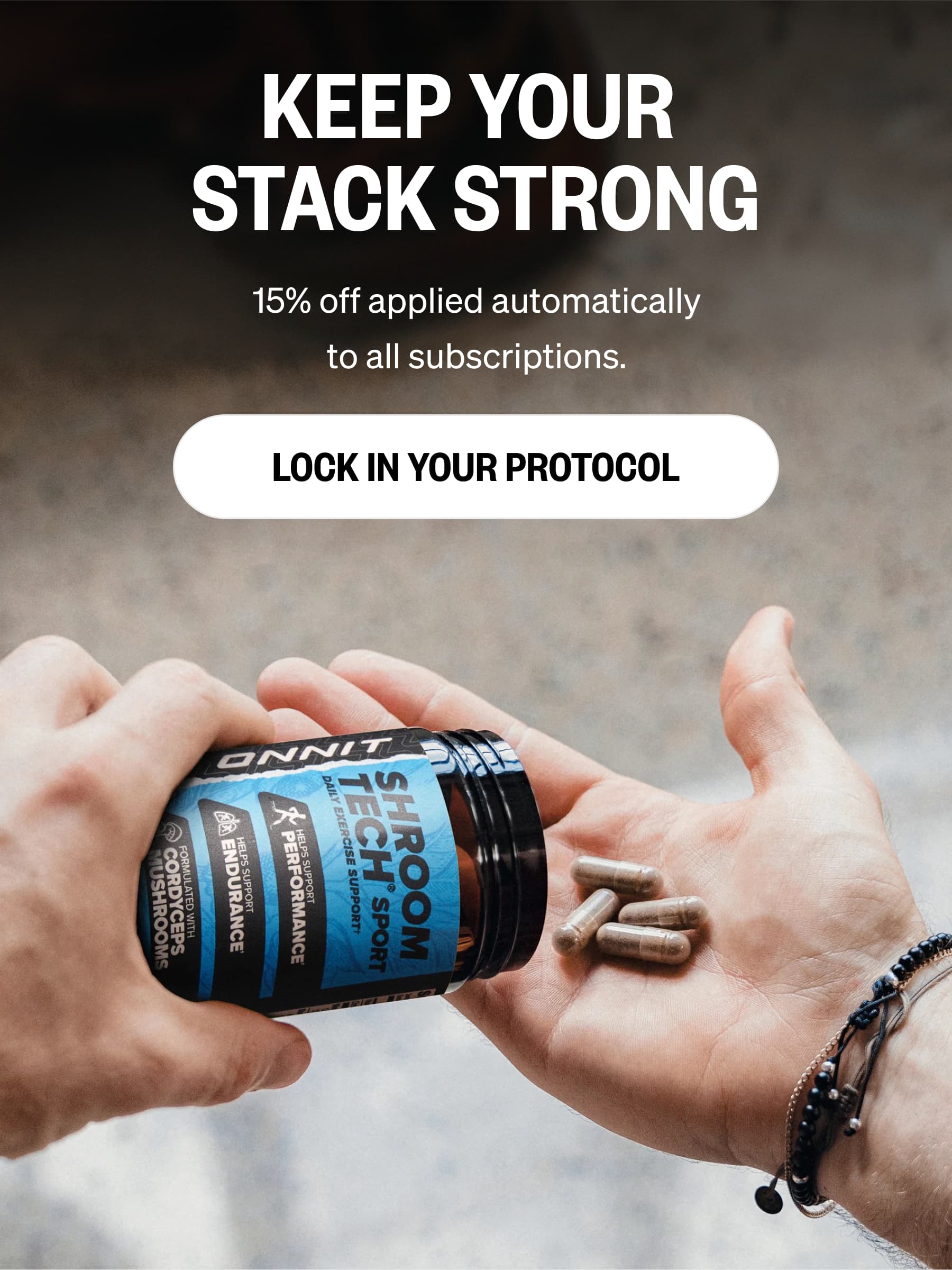 Keep Your  Stack Strong 15% off applied automatically to all subscriptions. Lock In Your Protocol