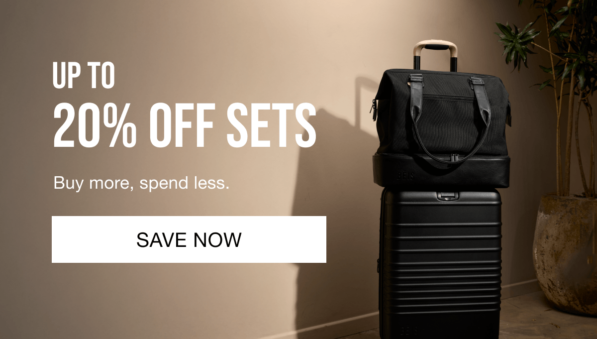 UP TO 20% OFF SETS BUY MORE, SPEND LESS SAVE NOW
