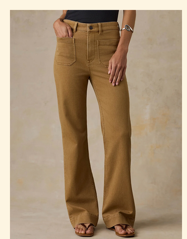 Stretch Terry Patch Pocket Pant