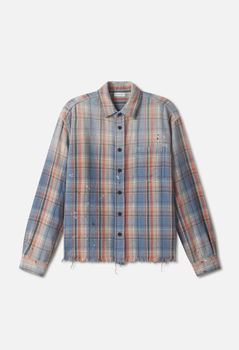 Image of Odeon Hemi Oversized Shirt / Vintage Blue Plaid