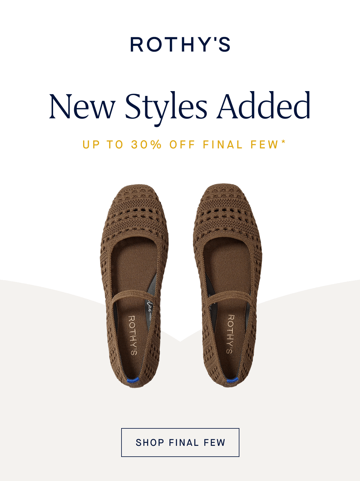 End of Season Up to 30% off Final Few* SHOP THE SALE
