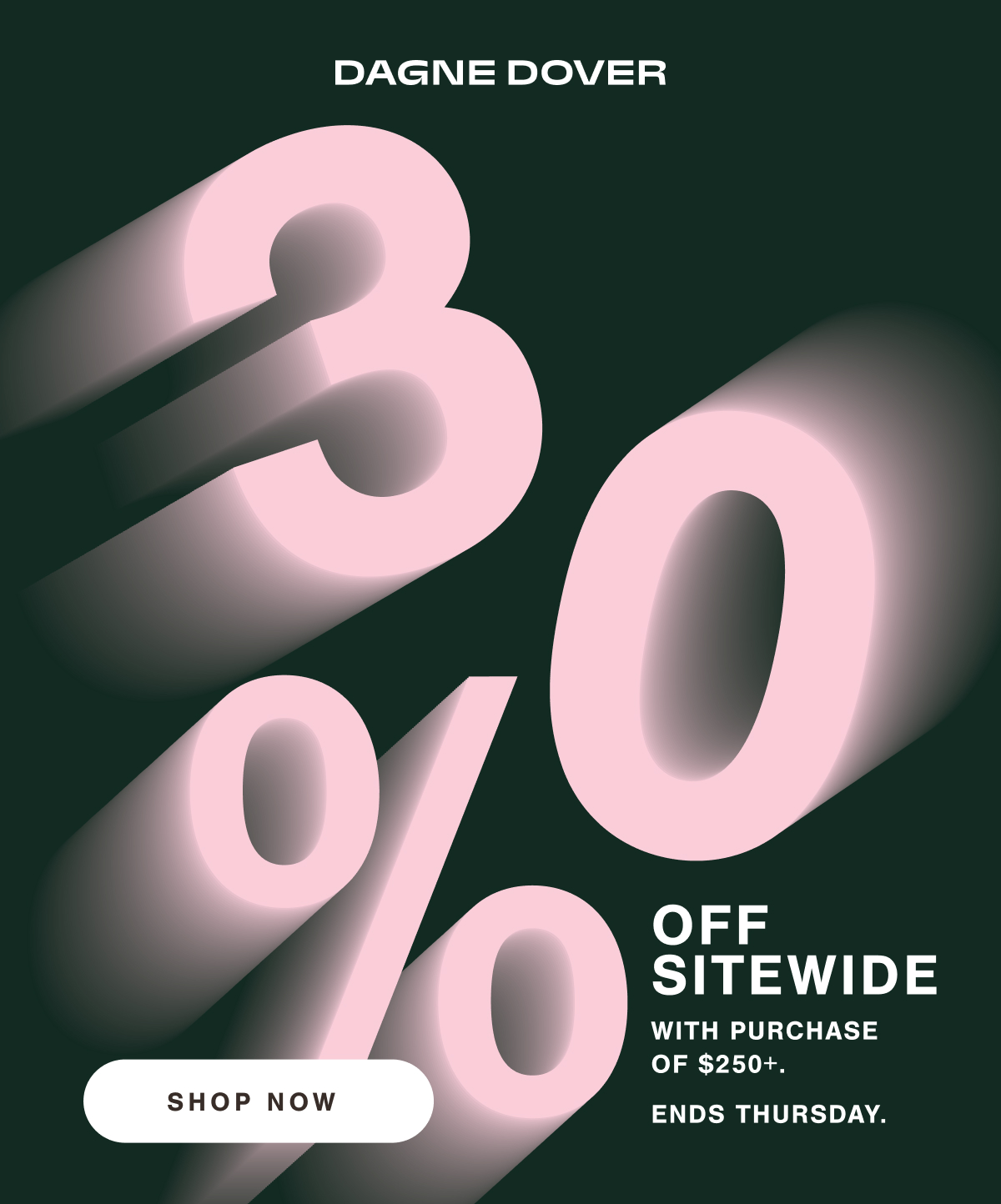 30% OFF SITEWIDE