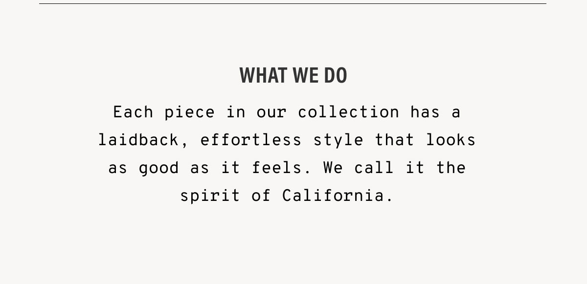 What We Do