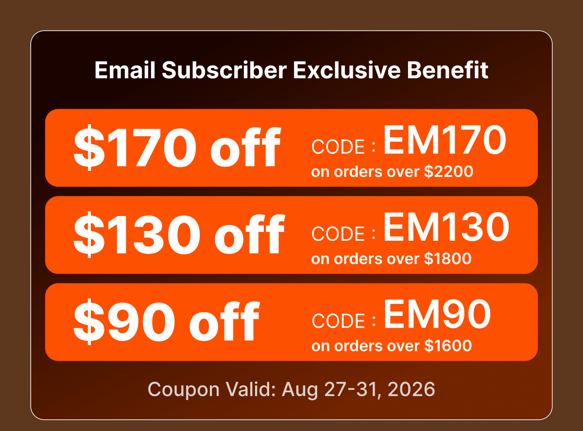 Email Subscriber Exclusive Benefit