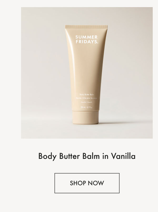 Body Butter Balm Vanilla| Shop Now