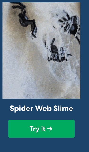 Spider Web Slime. Add some spooky vibes to your sensory play with this easy spiderweb slime recipe! Try it