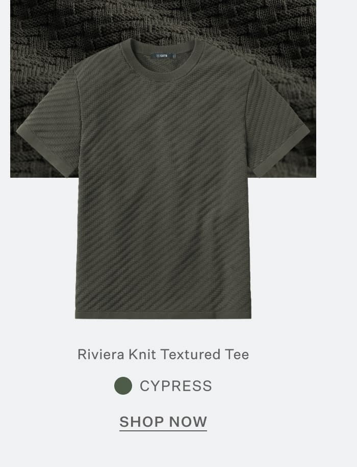 Riviera Knit Textured Tee