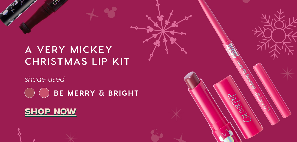 Shop A Very Mickey Christmas Lip Kit in Be Merry & Bright