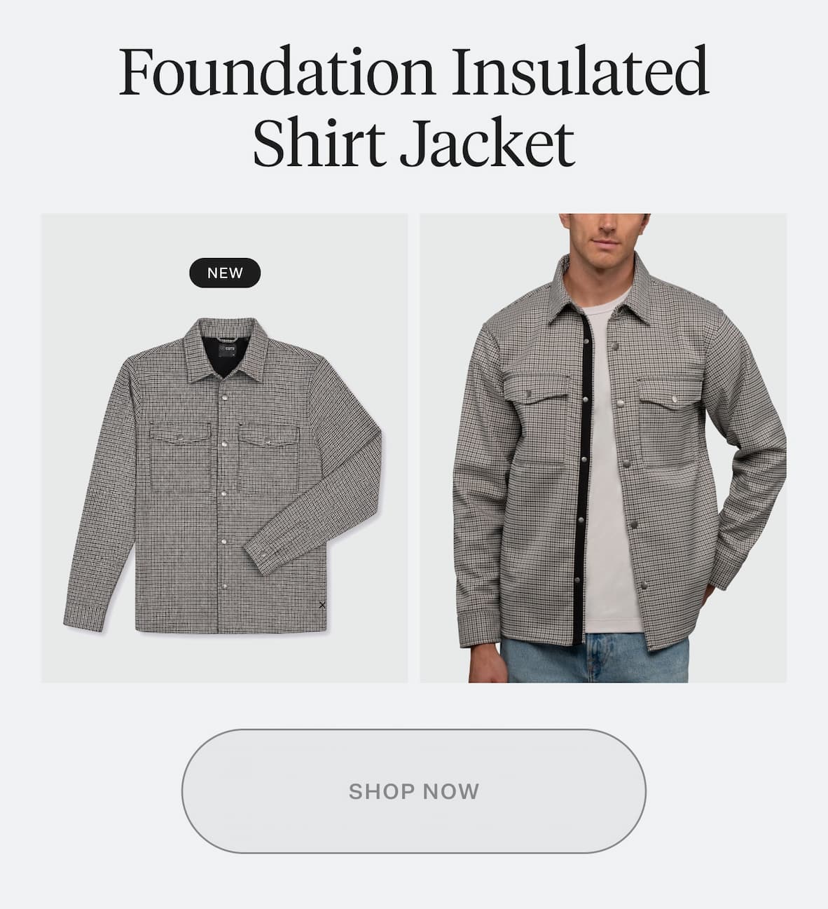 Foundation Insulated Shirt Jacket