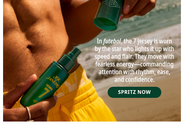 In futebol, the 7 jersey is worn by the star who lights it up with speed and flair - SPRITZ NOW