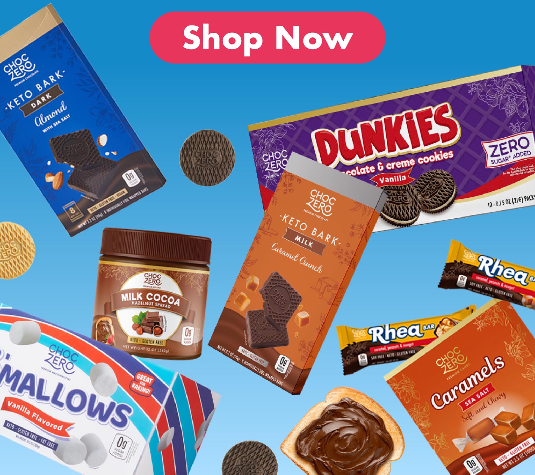 ChocZero Shop All Sugar Free Treats