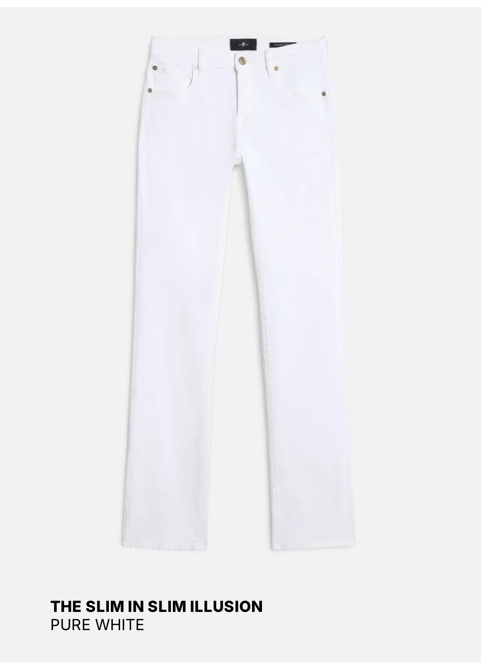 Shop White Denim