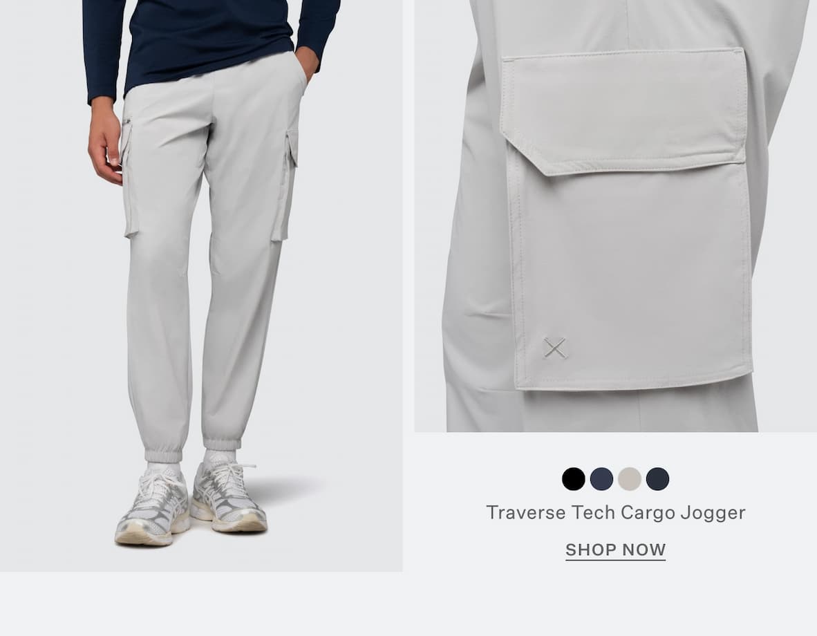 Traverse Tech Cargo Jogger - Vapor
