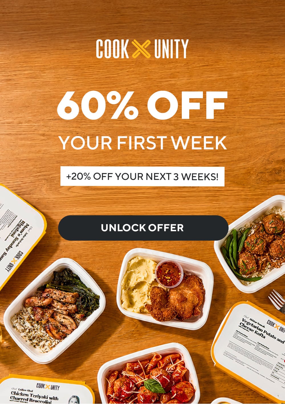 60% off + 20%