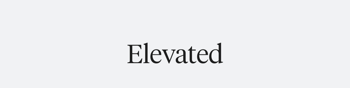 Elevated