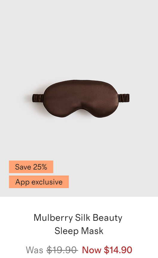 Mulberry Silk Beauty Sleep Mask
