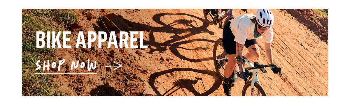Bike Apparel. Shop Now
