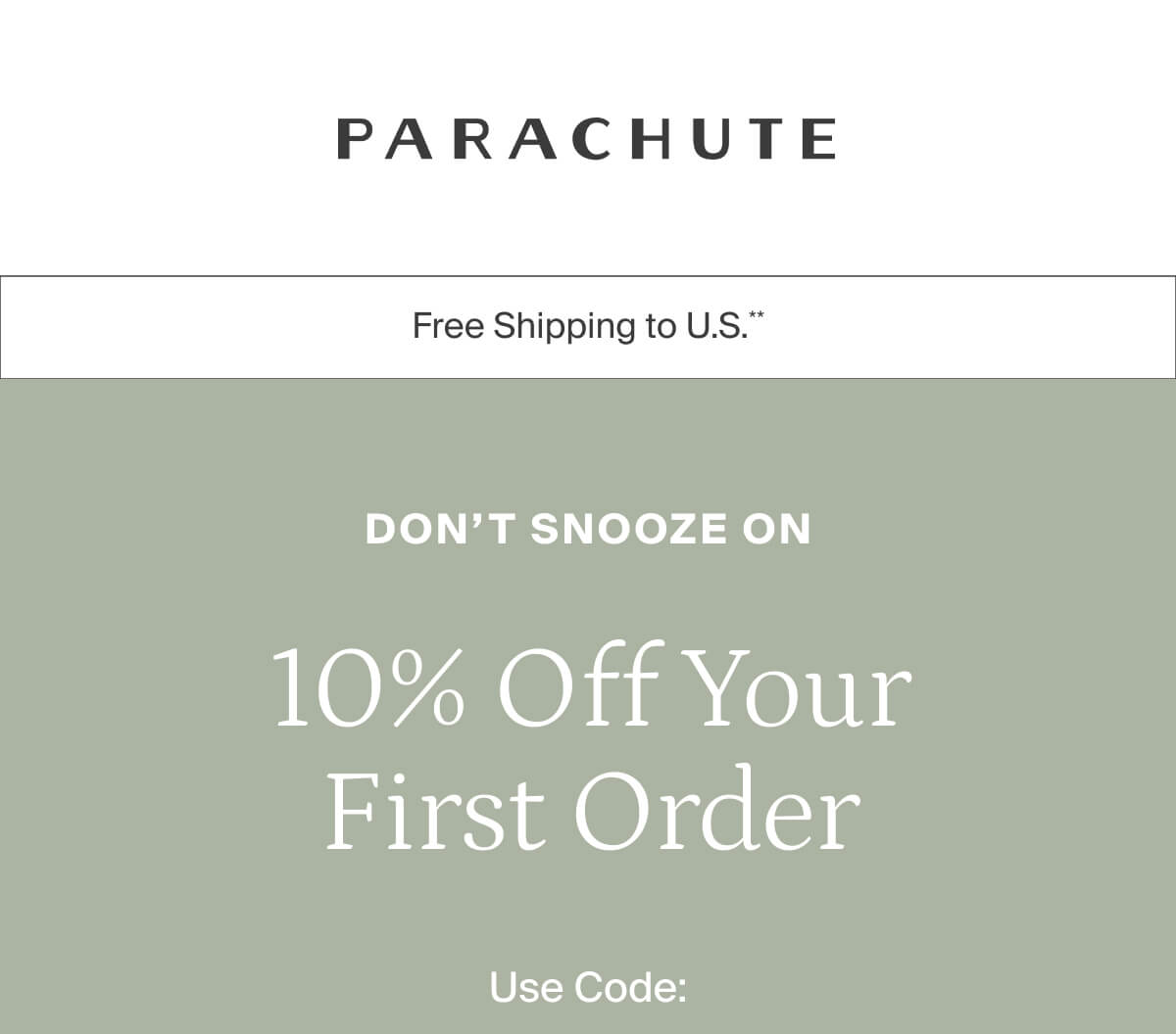10% Off your first order. Redeem now.