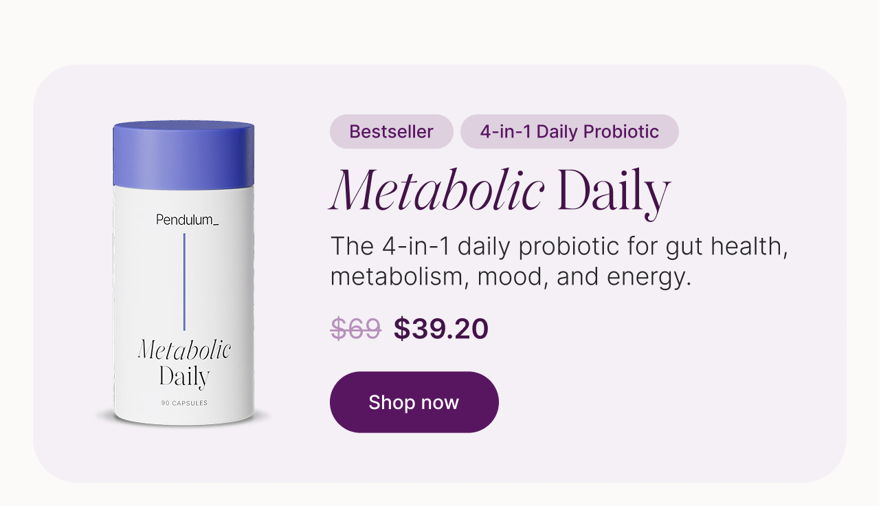 Bestseller 4-in-1 Daily Probiotic Metabolic Daily