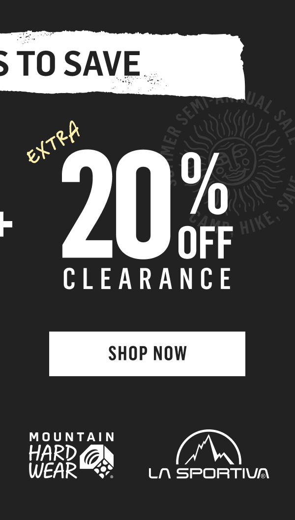 Extra 20% Off Already On Sale Gear | Shop now