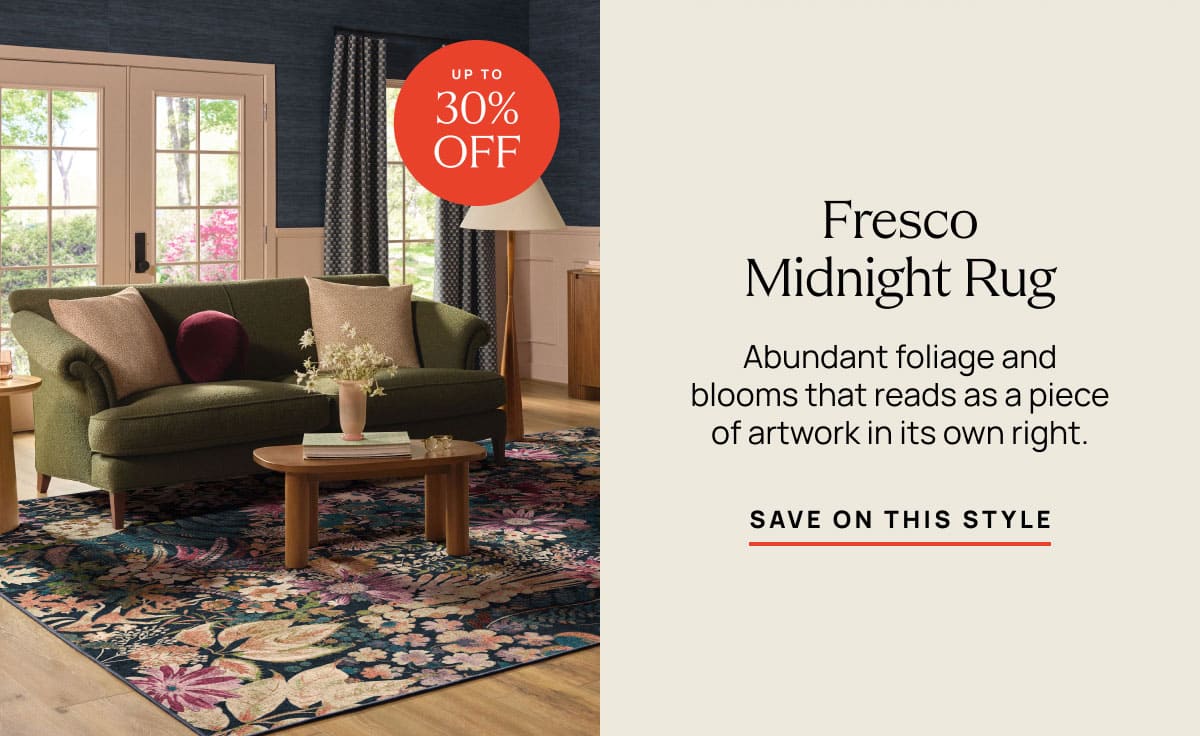 Fresco Midnight Rug | Save On This Style