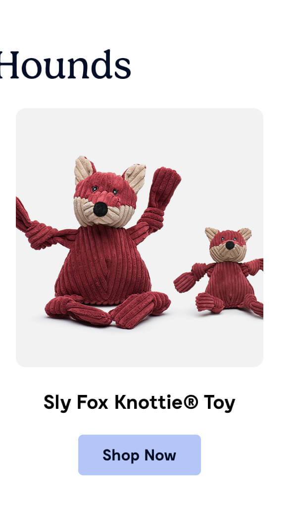 HuggleHounds - Sly Fox Knottie&reg; Toy
