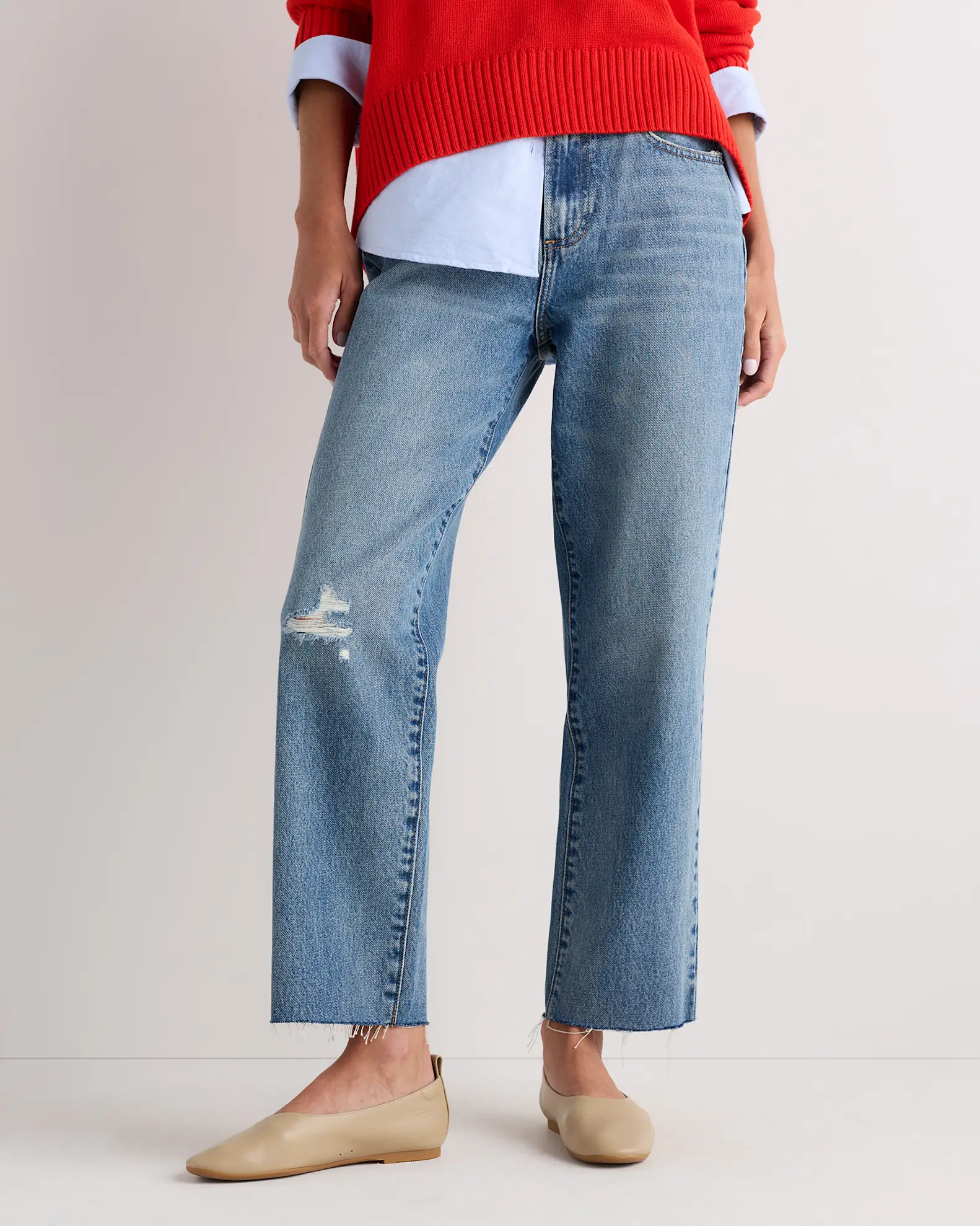 Bella Rigid Straight Jeans
