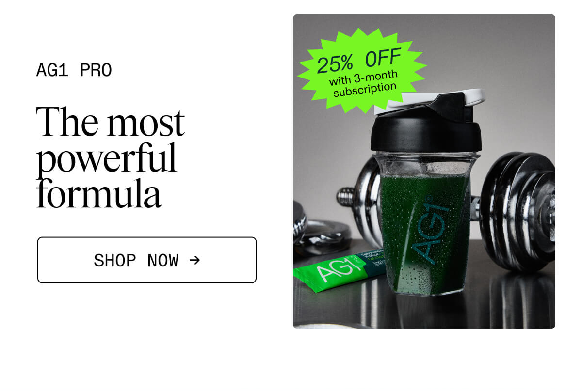 AG1 Pro - The most powerful formula