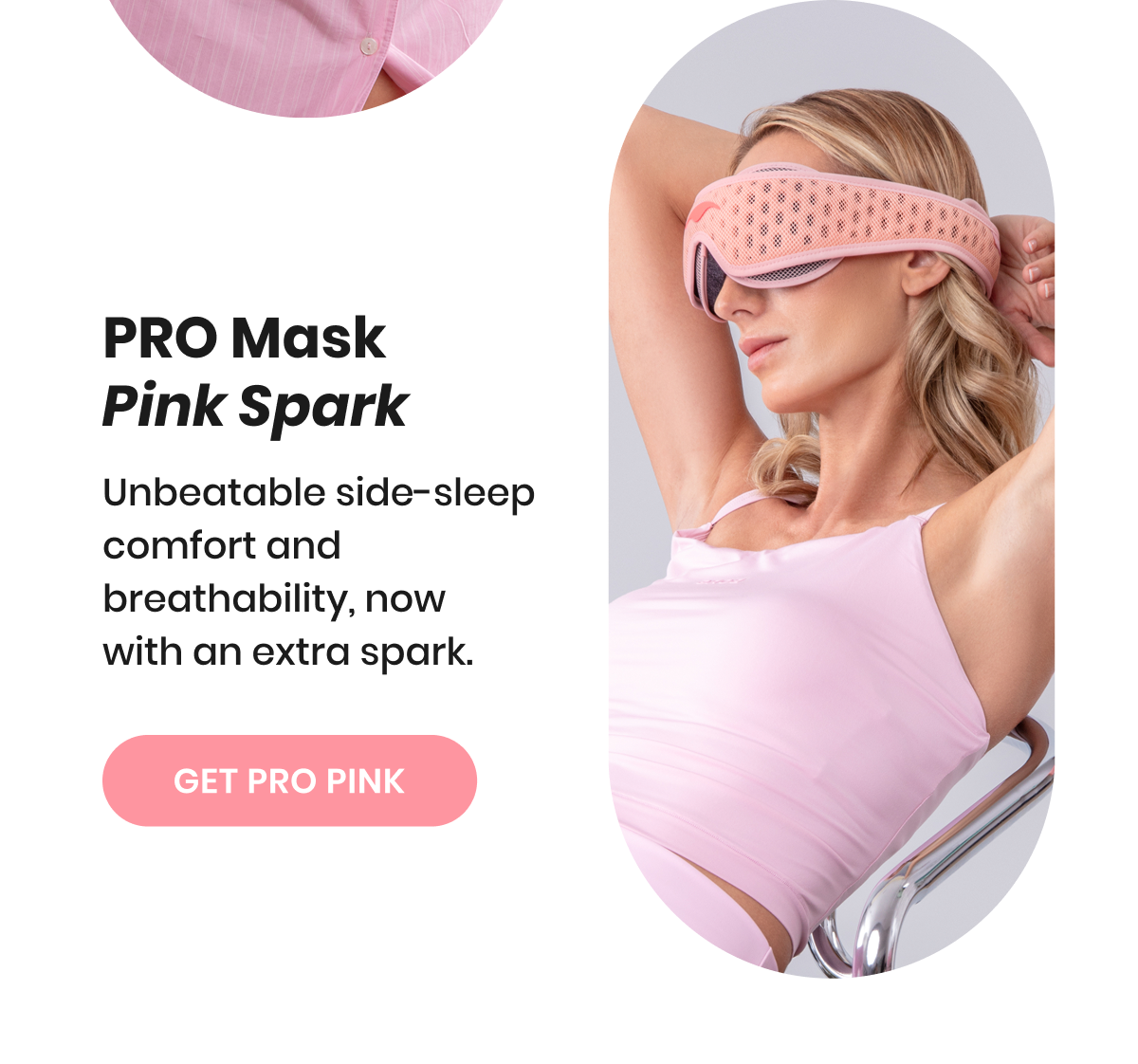 Get PRO Mask in Pink Spark