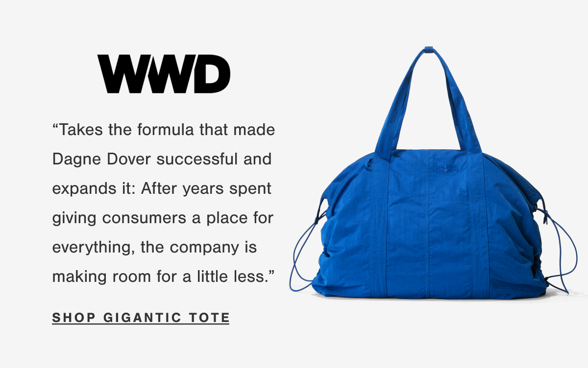 SHOP GIGANTIC TOTE.
