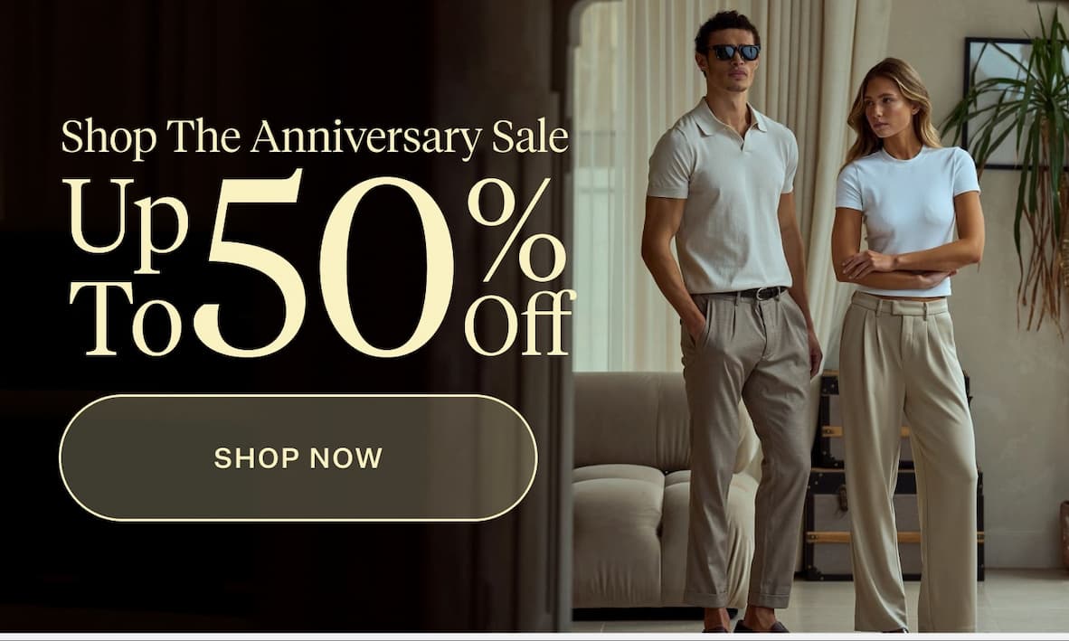 Anniversary Sale Up To 50% Off Sitewide | Shop Now