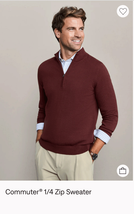 Commuter&reg; 1/4 Zip Sweater