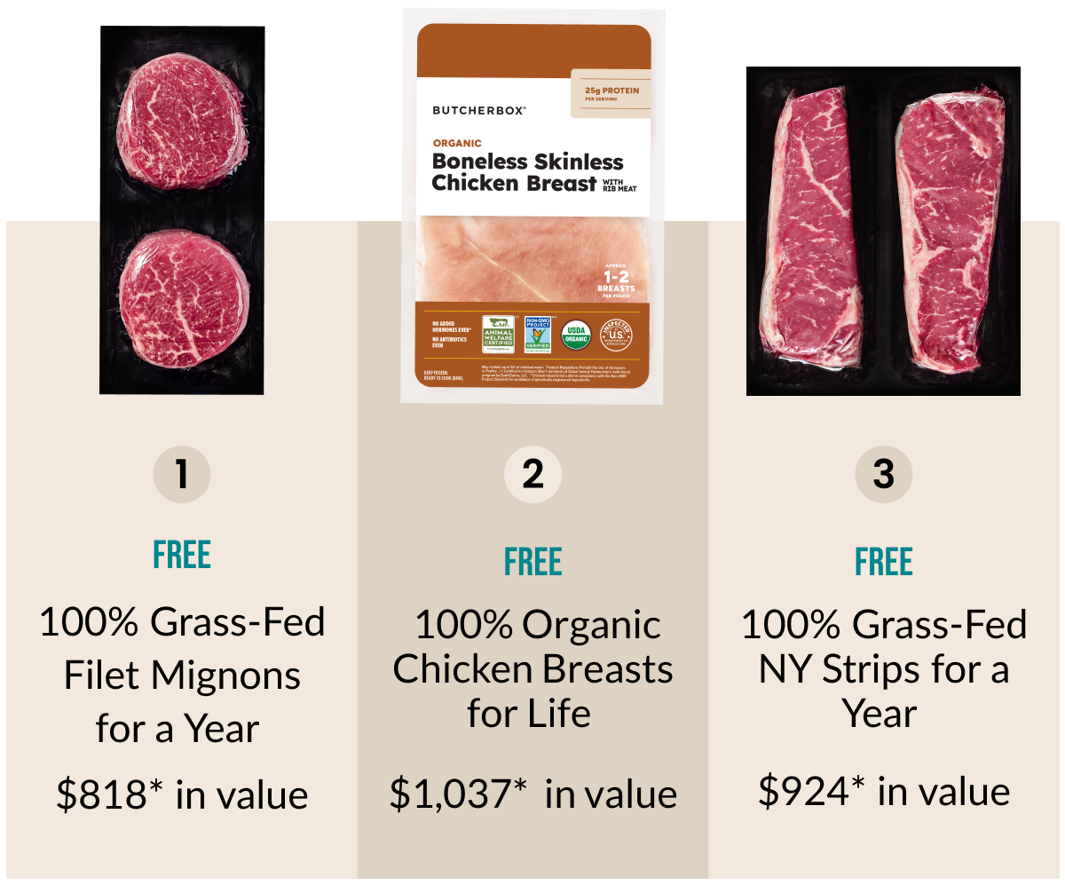 Free Steak Tips | Free Chicken Breasts | Free GB