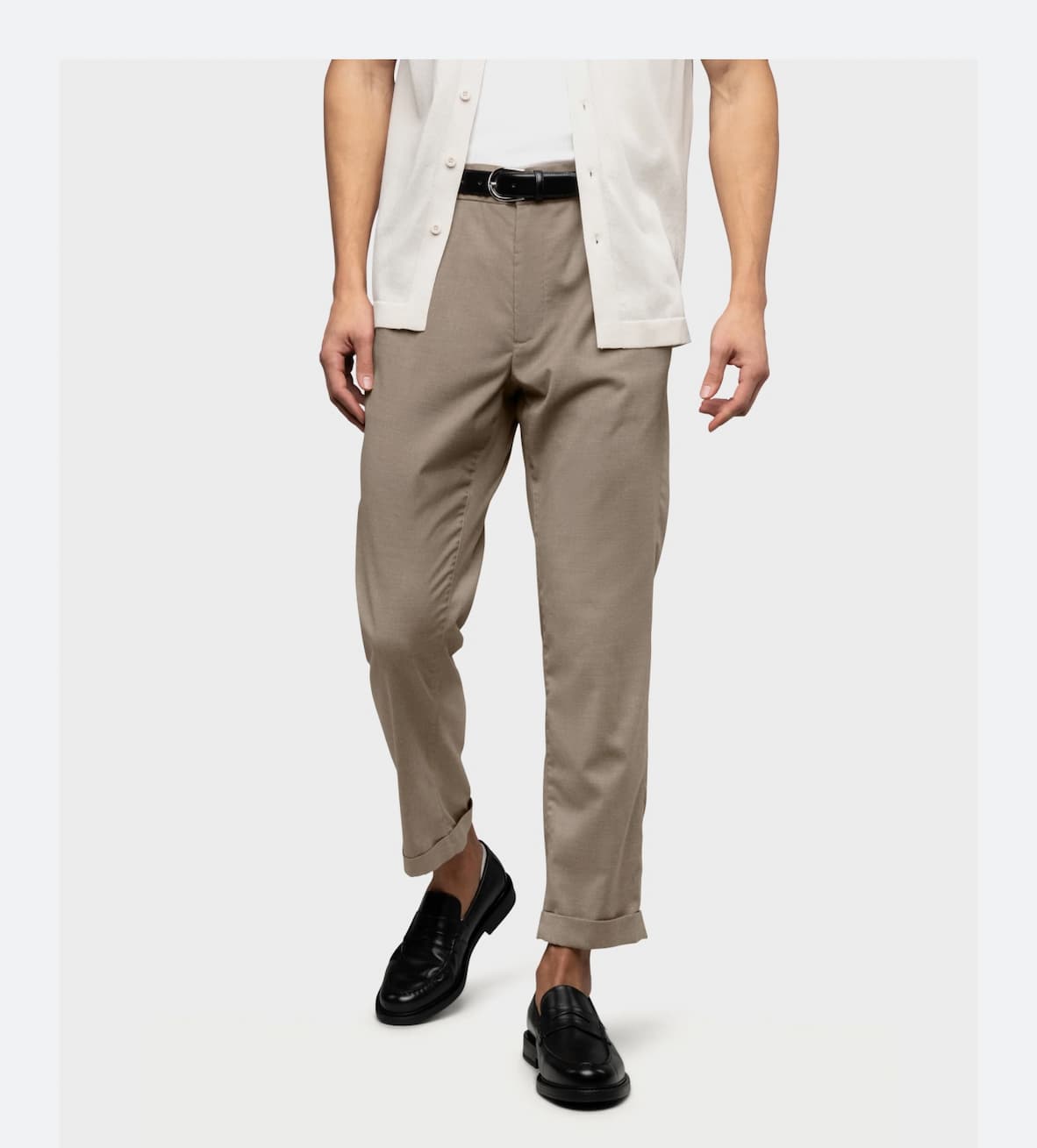 $50 Off The SoHo Trouser in Heather Tobacco