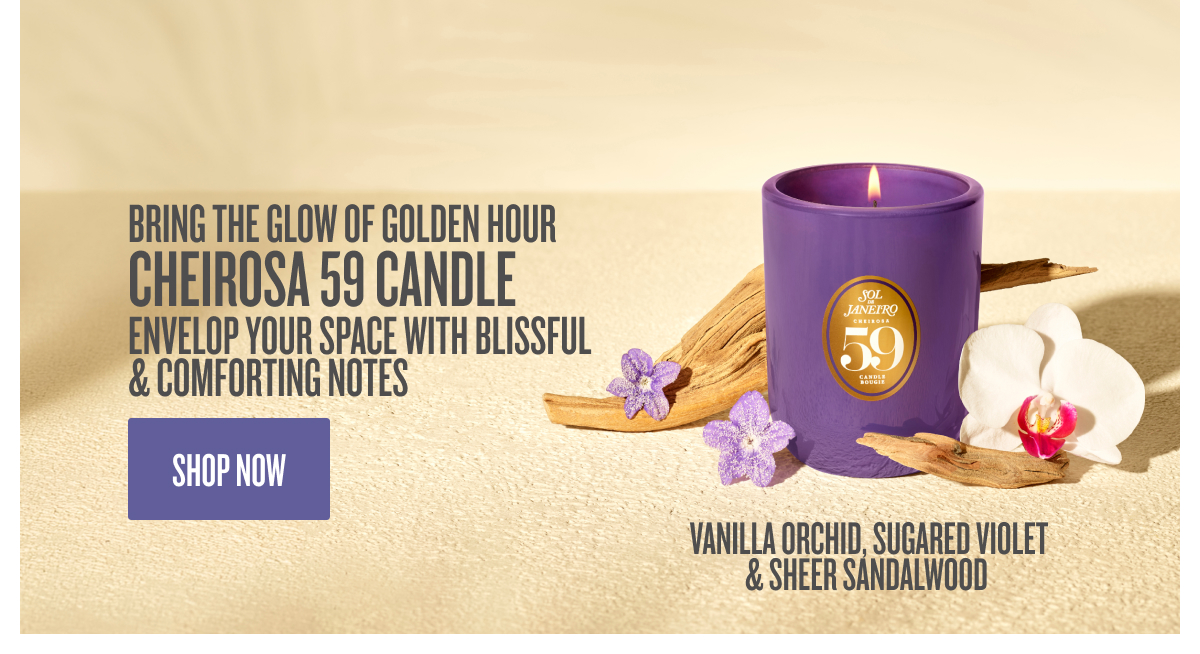 Bring the Glow of Golden Hour Cheirosa 59 Candle - SHOP NOW