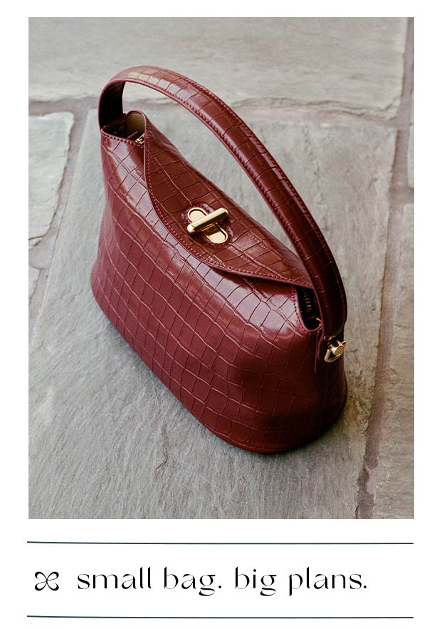 small bag. big plans.