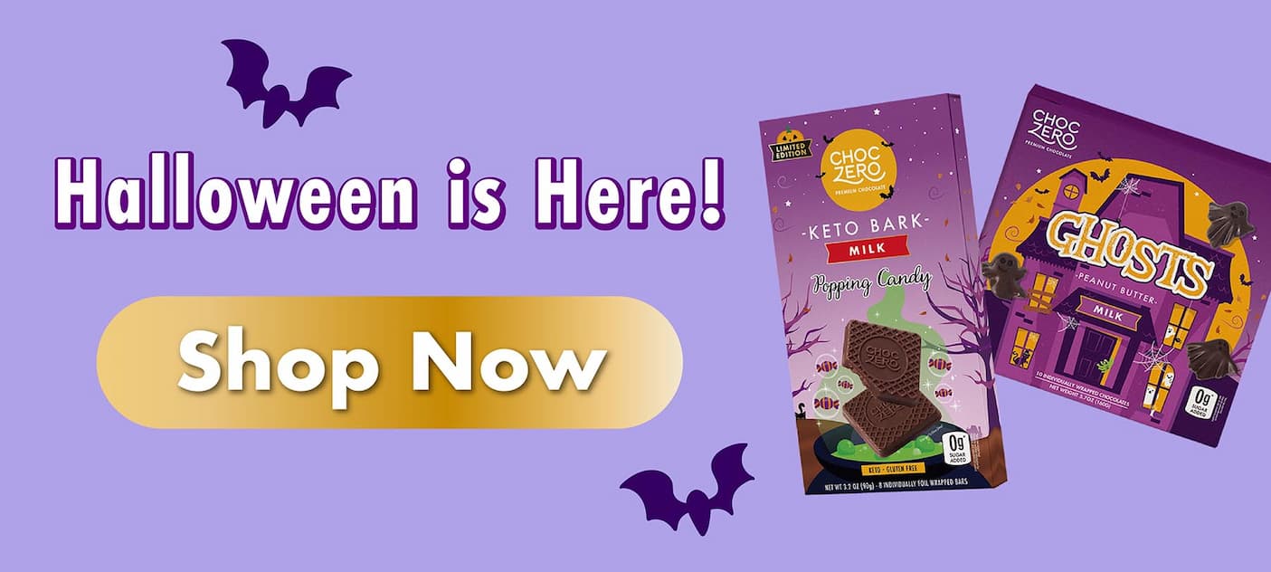 ChocZero Halloween treats. Shop now.