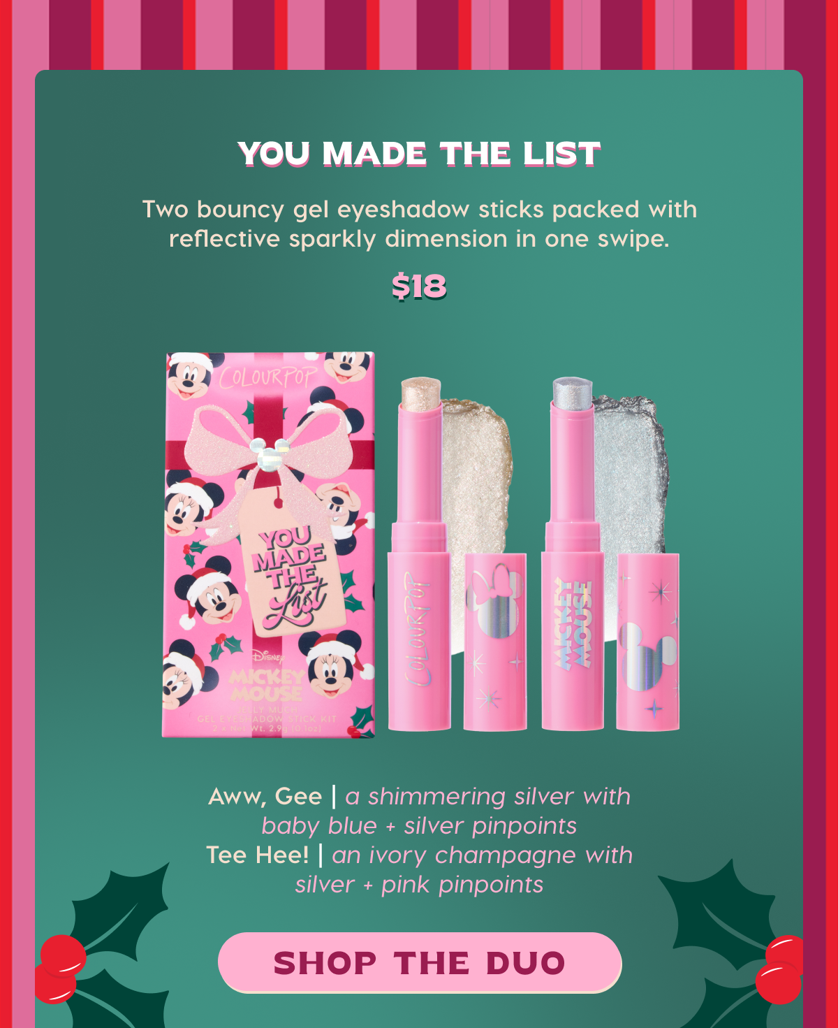Shop the Jelly Much Gel Eyeshadow Sticks. Shop the Duo