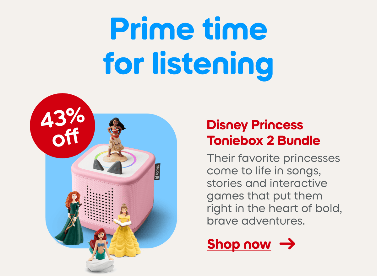 Disney Princess Toniebox 2 Bundle
